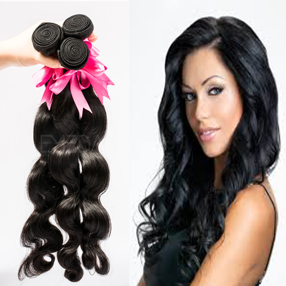 Christmas new year Stock grade 6A brazilian hair extensions uk for sale yj141